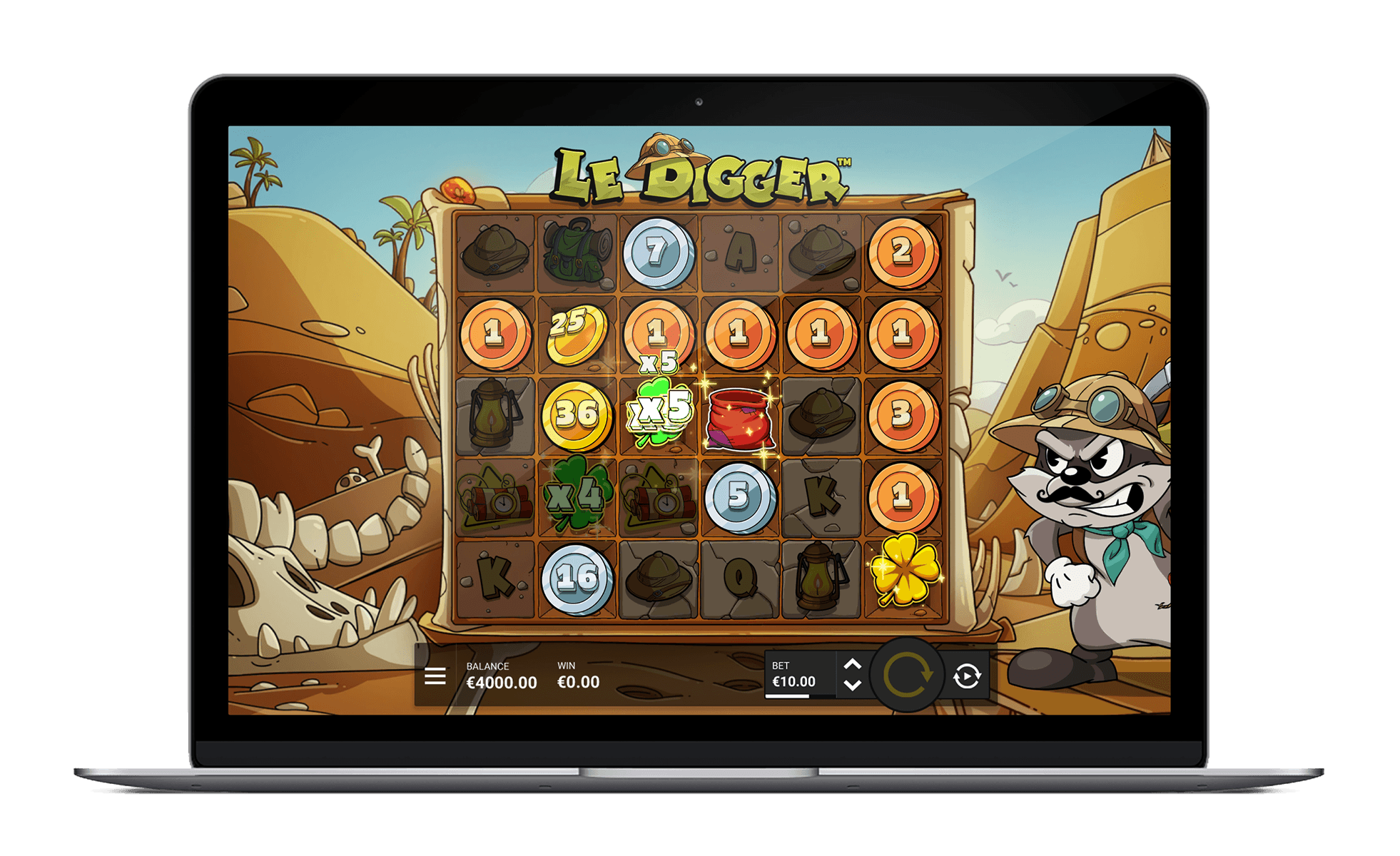 Le Digger by Hacksaw Gaming — slot gameplay